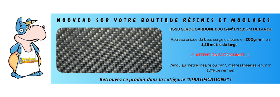 Bannière - Carbone SERGE 200/125